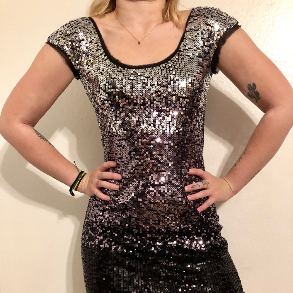 White House Black Market party dress
